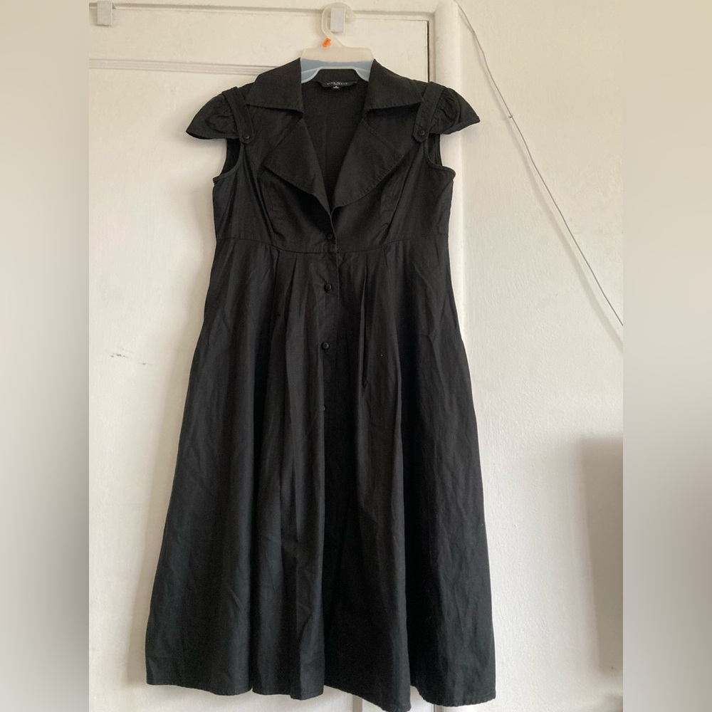 Nine West Black Midi Dress